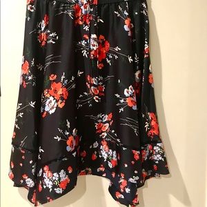 NEW Ralph Lauren Beautiful Floral Skirt; Sz xl